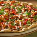 Crispy Oriental Pizza